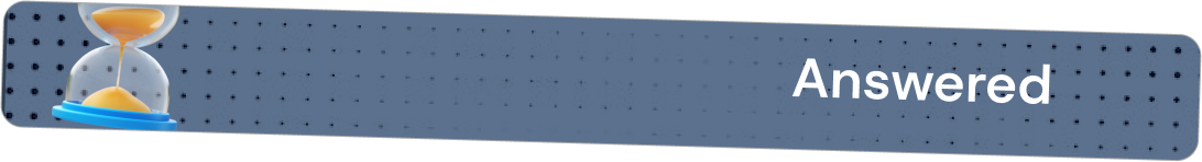 Answered banner