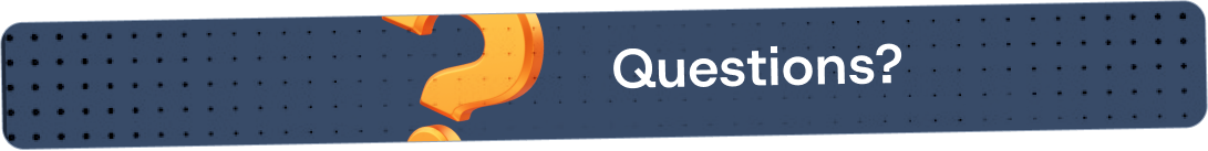 Questions banner